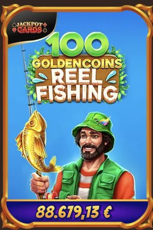 100 Golden Coins Reel Fishing Slot 100 Golden Coins Reel Fishing con Jackpot Cards su Alawin casino