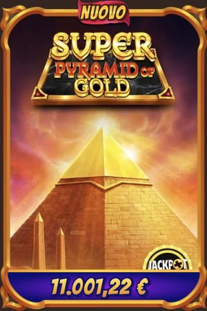 Super Pyramid of Gold Slot Super Pyramid of Gold con jackpot su Alawin casino